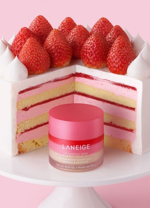 Laneige Lip Sleeping Mask Strawberry Shortcake - lipmasker - detail 4 undefined