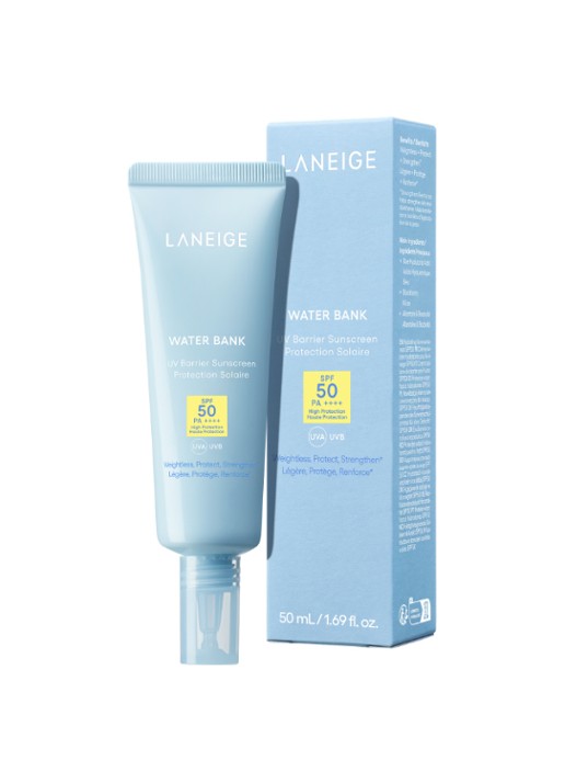 Laneige Water Bank UV Sunscreen SPF50+  - zonnebrand voor het gezicht - voorkant 7 undefined