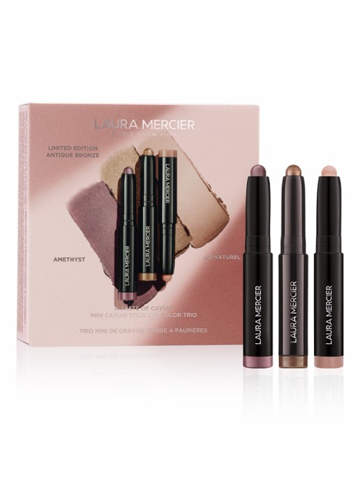 Laura Mercier A Taste of Caviar Mini Caviar Stick Trio - make-up set