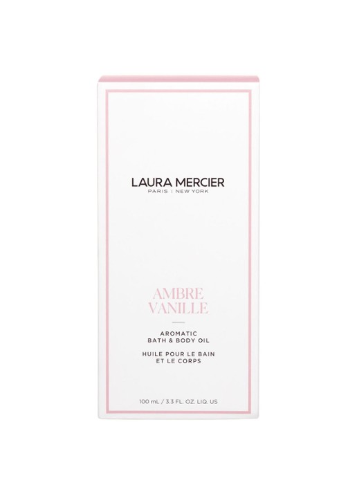 Laura Mercier Ambre Vanille Bath & Body Oil - doucheolie - voorkant 2 undefined