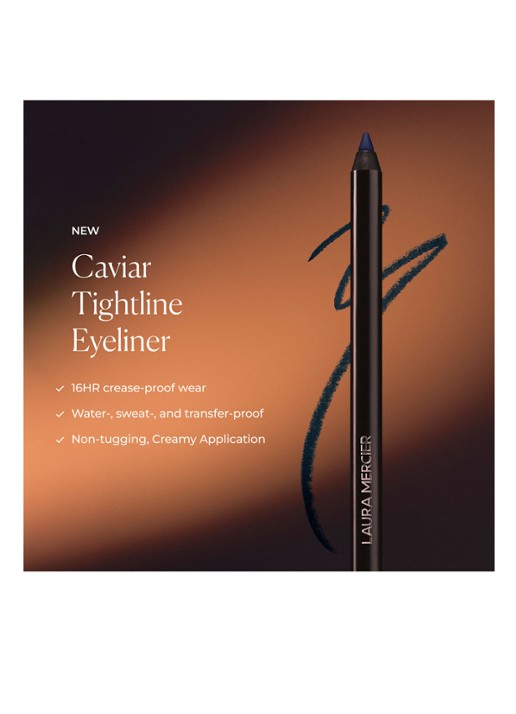 Laura Mercier Caviar Eyeliner - oogpotlood - detail 5 dark plum