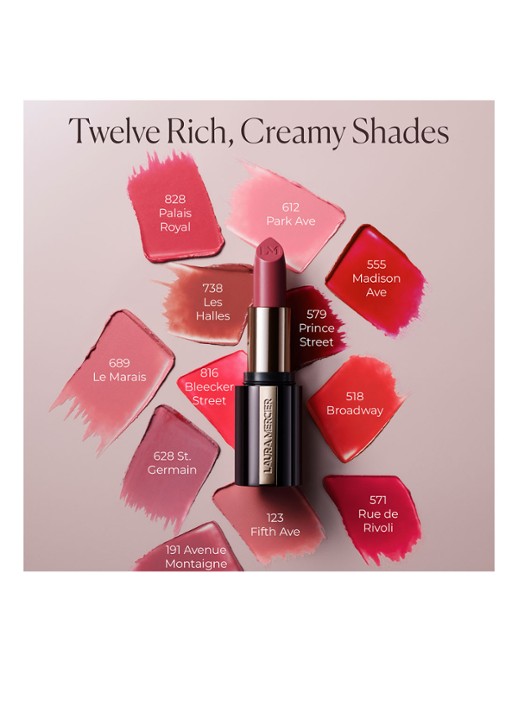 Laura Mercier Caviar Hydra-Crème Lipstick - navulbare lipstick - detail 7 612 park ave