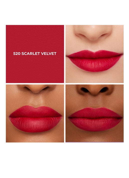 Laura Mercier Caviar Smoothing Matte Lipstick Refill - navulling - detail 2 520 scarlet velvet 