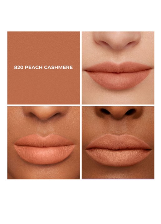 Laura Mercier Caviar Smoothing Matte Lipstick Refill - navulling - detail 2 820 peach cashmere