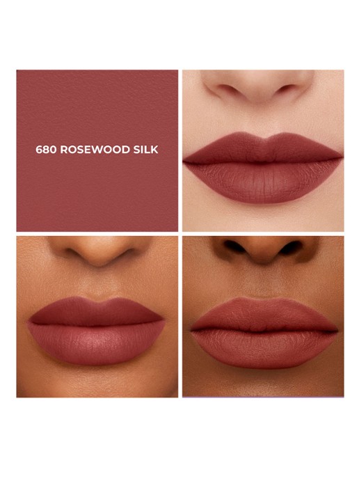 Laura Mercier Caviar Smoothing Matte Lipstick - detail 3 680 rosewood silk