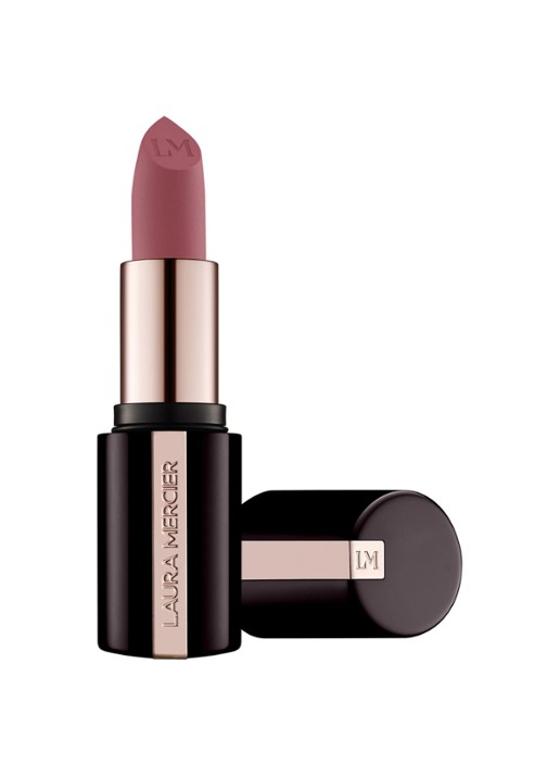 Laura Mercier Caviar Smoothing Matte Lipstick - voorkant 750 mauve charmeuse