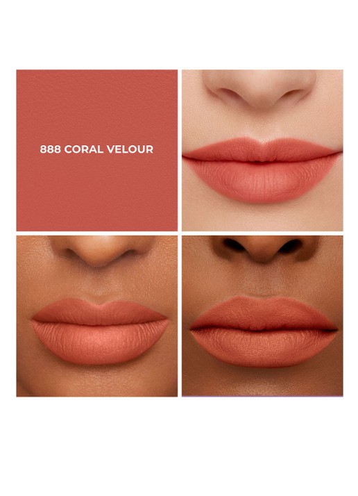 Laura Mercier Caviar Smoothing Matte Lipstick - detail 5 888 coral velour
