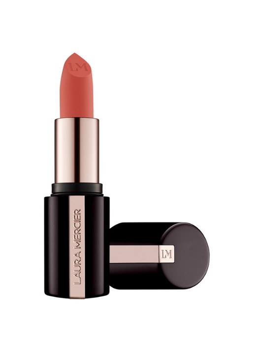 Laura Mercier Caviar Smoothing Matte Lipstick - voorkant 888 coral velour
