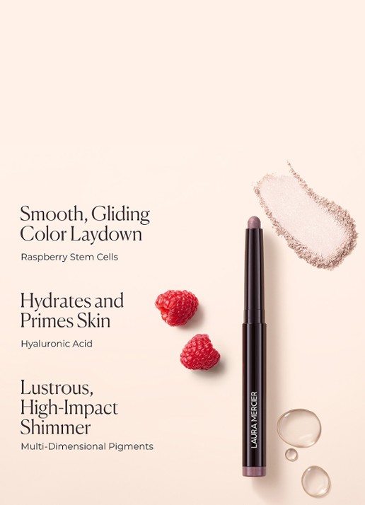 Laura Mercier Caviar Stick Eye Shadow - oogschaduwstick - detail 7 wild rose