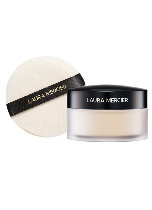 Laura Mercier Indulgent Icons Translucent Loose Setting Powder + Puff - Limited Edition make-up set