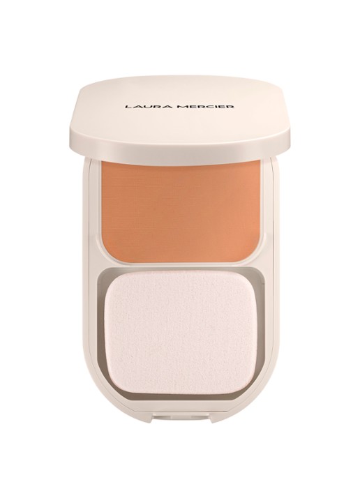 Laura Mercier Real Flawless Feather Matte Powder Foundation - voorkant 6 4c canelé