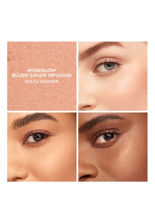 Laura Mercier RoseGlow Blush Color Infusion - blush - detail 4 peach shimmer