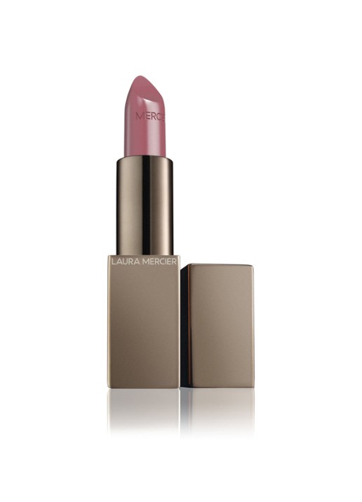 Laura Mercier Rouge Essentiel Silky Crème Lipstick - voorkant à la rose
