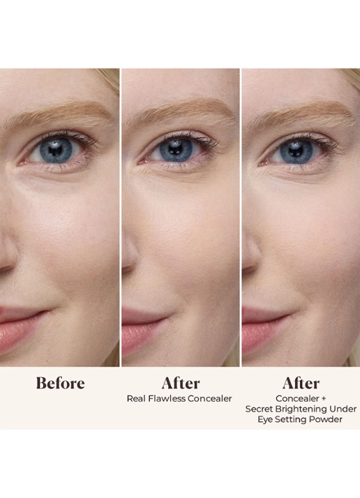 Laura Mercier Secret Brightening Under Eye Setting Powder - losse poeder - detail 4 translucent