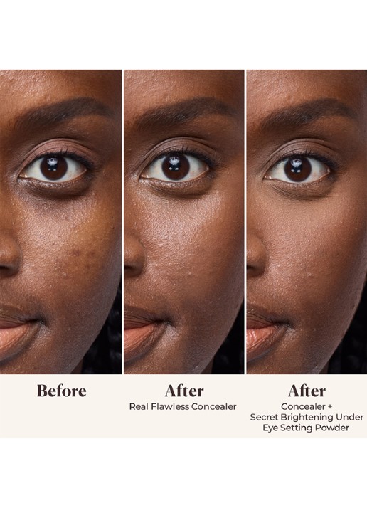 Laura Mercier Secret Brightening Under Eye Setting Powder - losse poeder - detail 5 golden