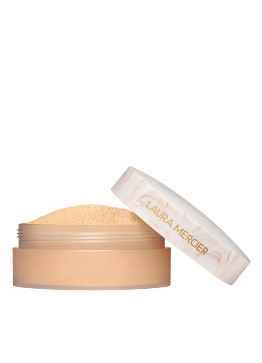 Laura Mercier Translucent Loose Setting Powder - losse poeder - voorkant 3 translucent honey