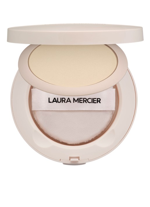 Laura Mercier Translucent Pressed Setting Powder Ultra Blur - losse poeder - voorkant 2 translucent