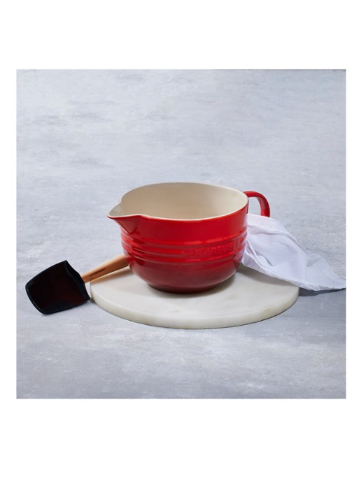Le Creuset Beslagkom 2 liter - detail 5 kersenrood / rood