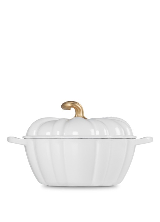Le Creuset Braad-/stoofpan Ø24 cm - achterkant 3 wit