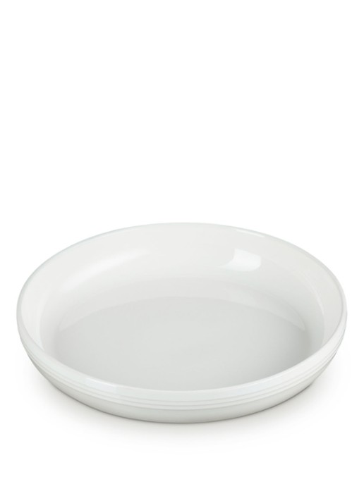 Le Creuset Coupe diep bord 22 cm  - voorkant 2 meringue / beige