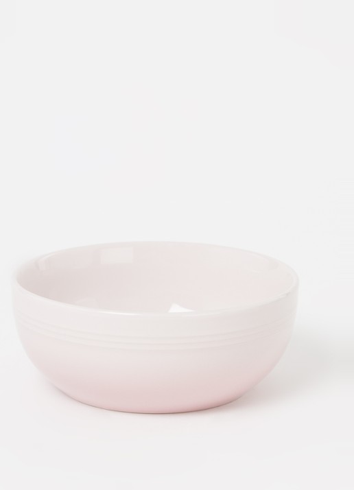 Le Creuset Coupe kom 16 cm - voorkant 6 shell pink / roze