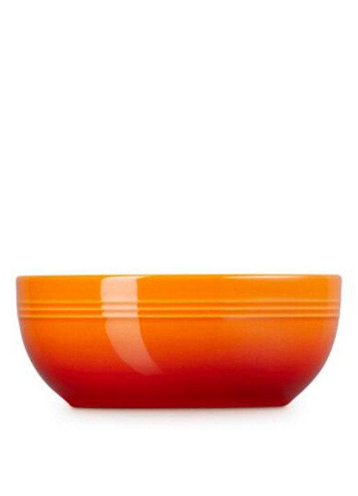 Le Creuset Coupe kom 16 cm - achterkant oranjerood