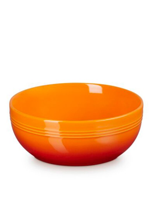 Le Creuset Coupe kom 16 cm - voorkant 2 oranjerood