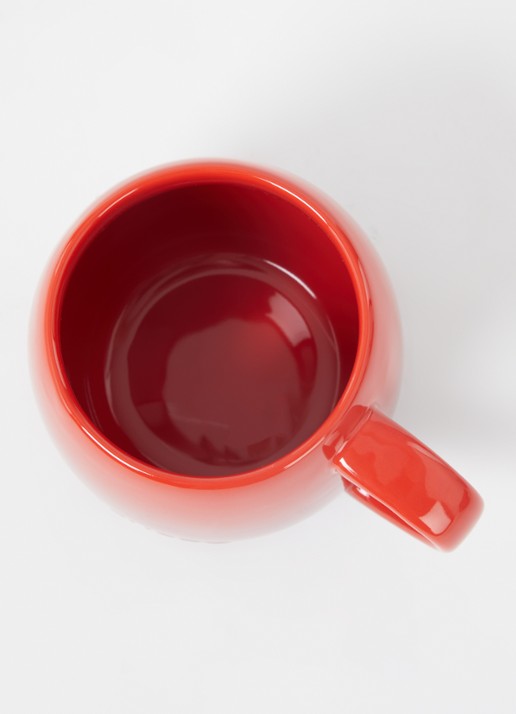 Le Creuset Coupe kopje 32 cl - voorkant 2 kersenrood / rood