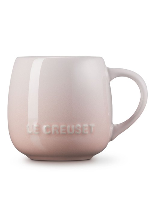 Le Creuset Coupe mok 32 cl - achterkant 6 shell pink / roze