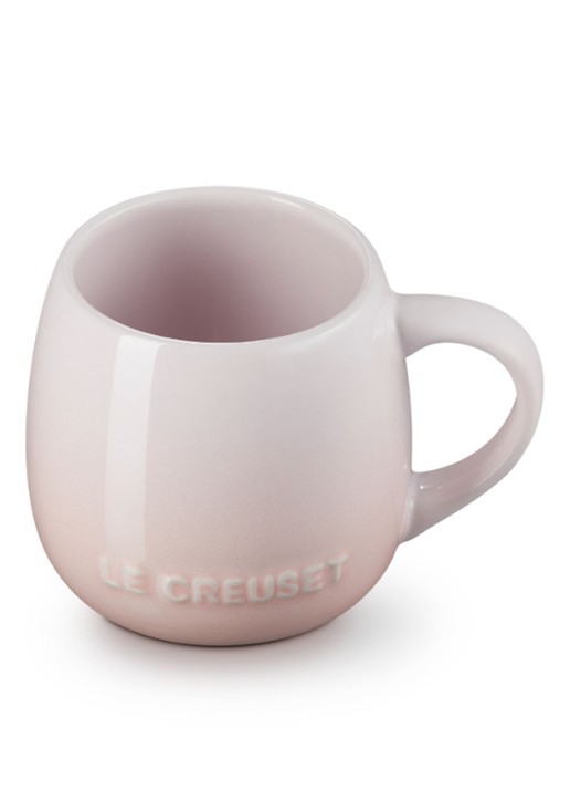 Le Creuset Coupe mok 32 cl - voorkant 2 shell pink / roze