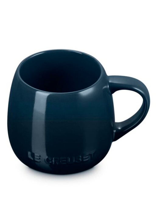 Le Creuset Coupe mok 32 cl - voorkant 2 donkerblauw