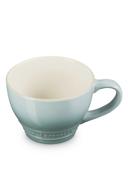 Le Creuset Coupe mok 40 cl - detail zeegroen