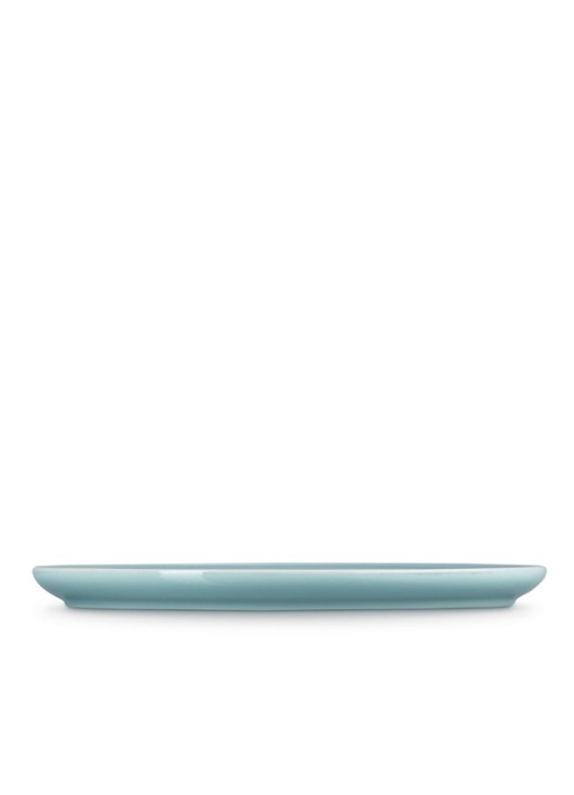 Le Creuset Coupe ontbijtbord 22 cm  - achterkant 7 sea salt / lichtgroen