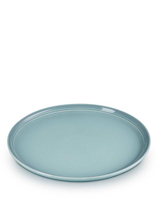 Le Creuset Coupe ontbijtbord 22 cm  - voorkant 2 sea salt / lichtgroen