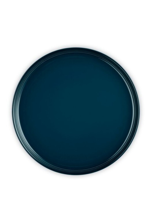 Le Creuset Dinerbord 27 cm - detail 2 donkerblauw