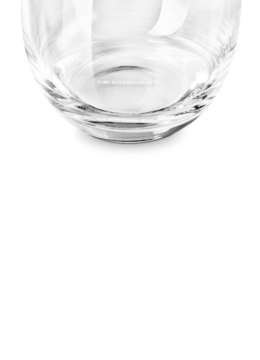 Le Creuset Drinkglas set van 4 - achterkant transparant
