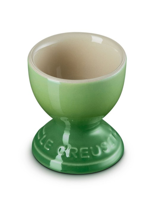 Le Creuset Eierdop 6 cm - voorkant 2 bamboo / groen