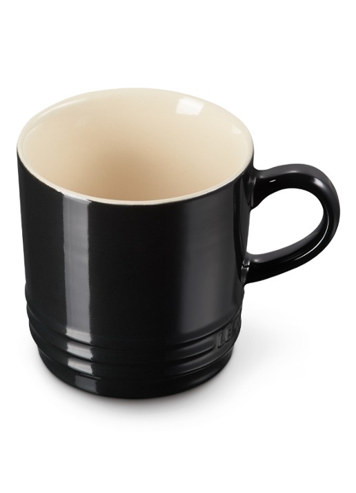 Le Creuset Espressokopje 7 cl - voorkant 2 ebbenzwart / zwart