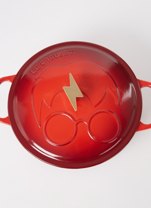 Le Creuset Harry Potter™ Limited Edition braadpan 26 cm - detail 4 rood