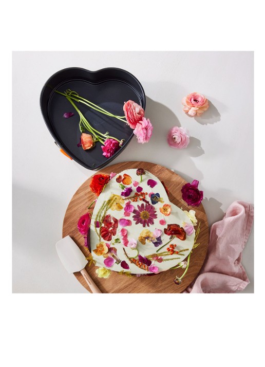 Le Creuset Hartvormige springvorm met anti-aanbak  - detail 5 zwart