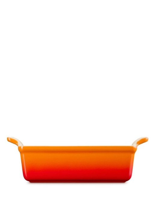 Le Creuset Heritage bakvorm 23 cm - detail 5 oranjerood