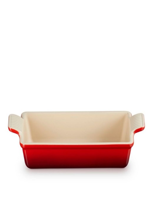 Le Creuset Heritage bakvorm 23 cm - detail 2 steenrood