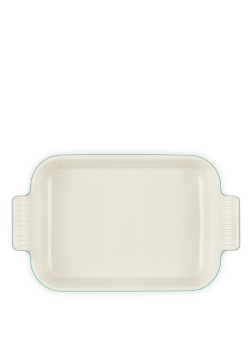 Le Creuset Heritage ovenschaal 19 cm - achterkant 5 blauw