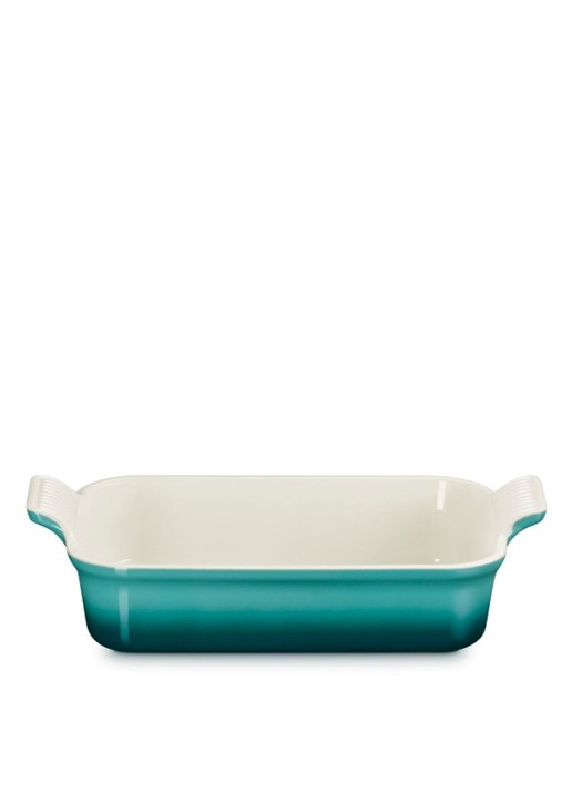 Le Creuset Heritage ovenschaal 19 cm - detail 4 blauw