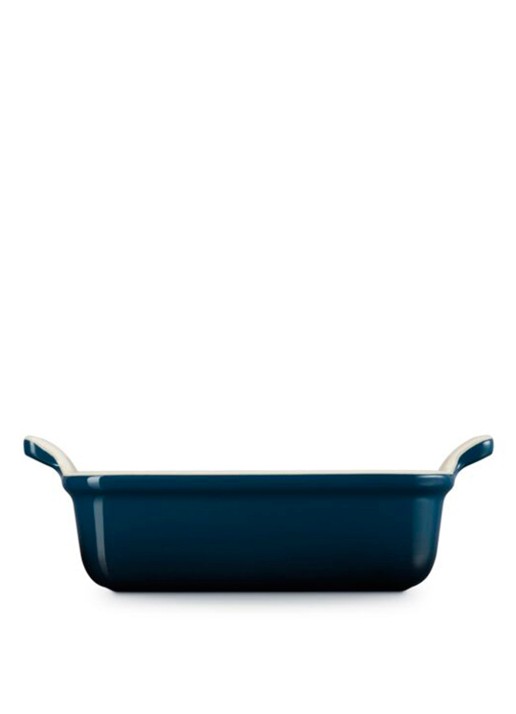 Le Creuset Heritage ovenschaal 19 cm - detail 5 donkerblauw
