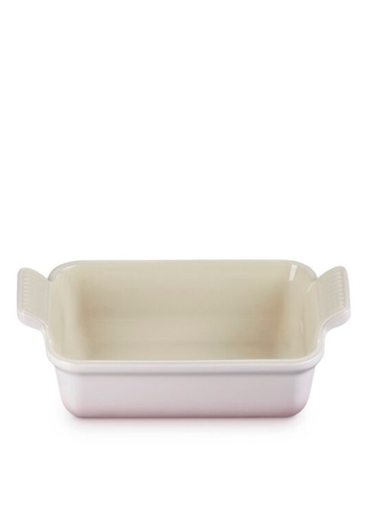 Le Creuset Heritage ovenschaal 19 cm - voorkant 2 lichtroze