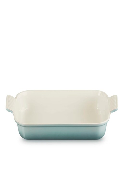 Le Creuset Heritage ovenschaal 26 cm - achterkant 6 lichtgrijs