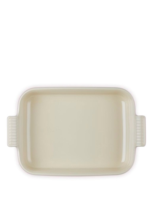 Le Creuset Heritage ovenschaal 32 cm - detail lichtroze