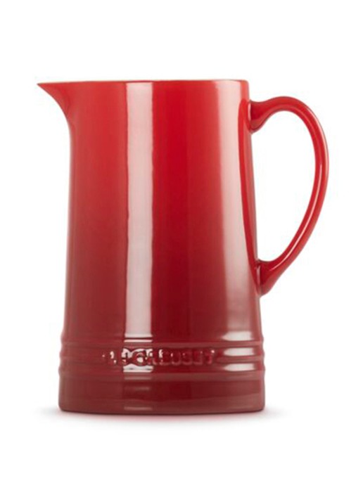 Le Creuset Karaf 1,5 liter - achterkant donkerrood