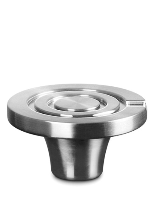 Le Creuset Knop crucible 55 mm - voorkant 5 zilver